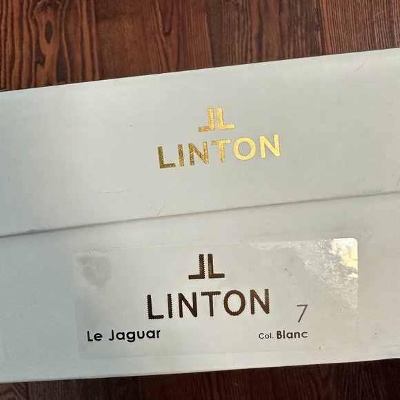 NTW - LINTON Le Jaguar Heels - Color: Blanc - Size 7 - Picture 6 of 7